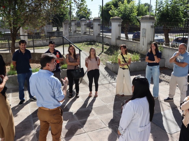 Concejales visitaron hospitales y CAPS serranos